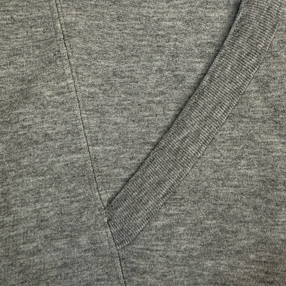 Women’s Small Champion Hoodie Sweatshirt In Gray with blue and red champion word - Picture 16 of 16